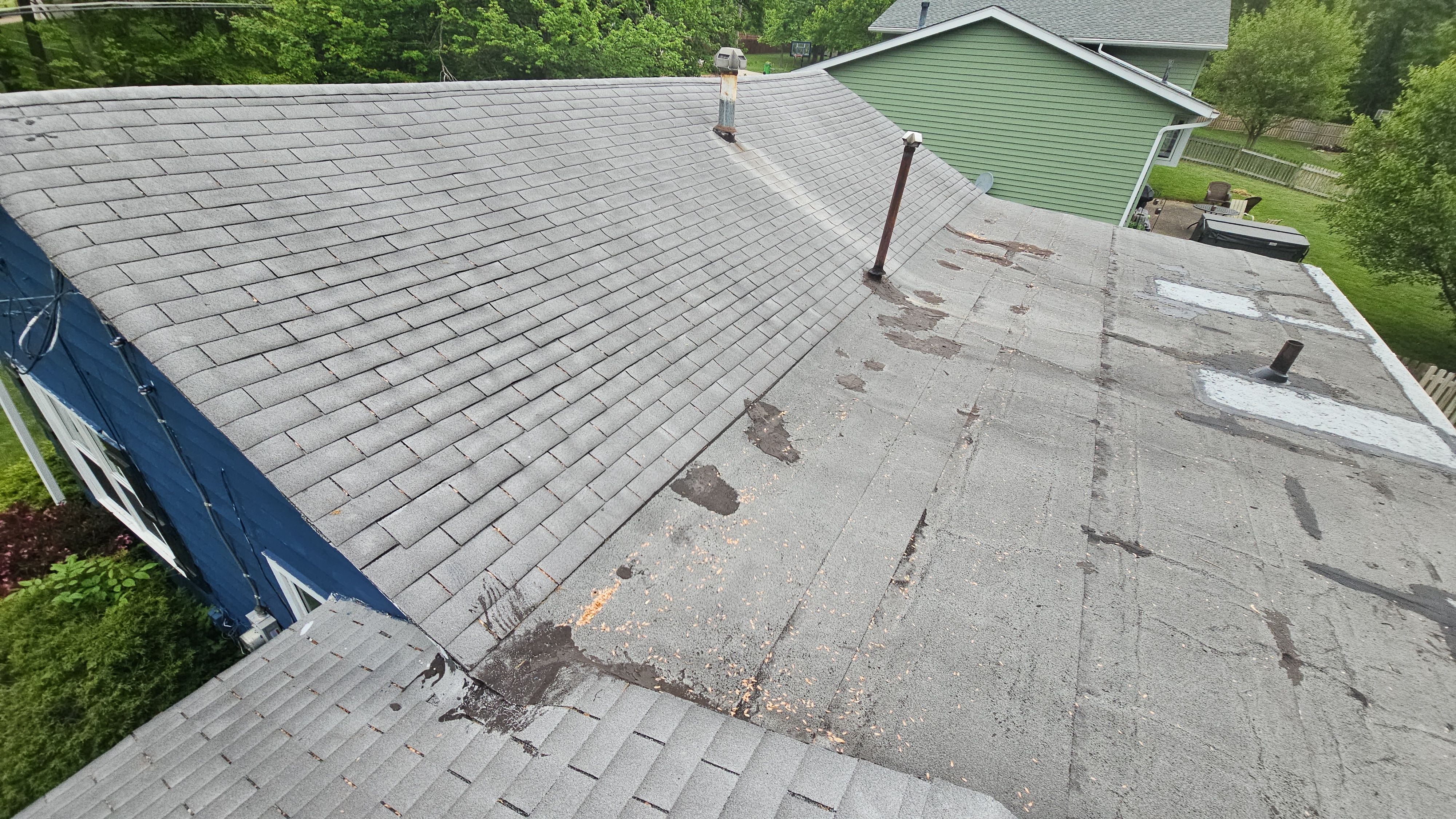 Atlas Pinnacle, Color, Heatherblend, Drip Edge, Color, Royal Brown by Eagle Eye Roofing