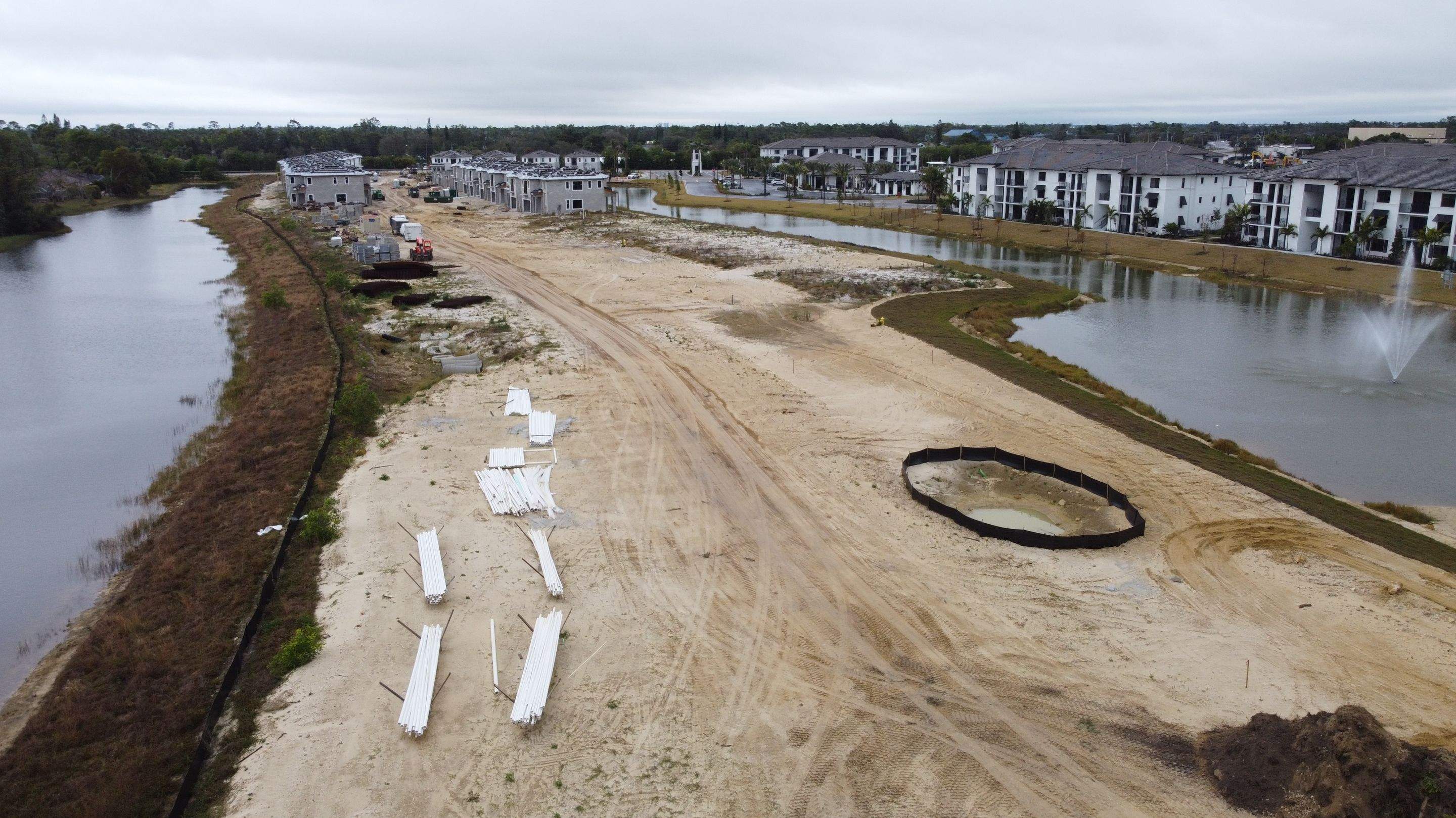 New Residential Construction Community Sewer System Cleaning by APS Power & Water