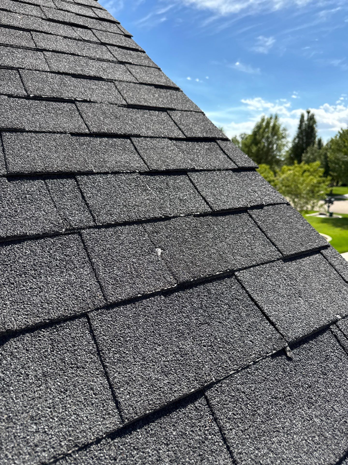 Middleton Residential Roof Replacement with Dark Grey Architectural Shingles by Olive Roofing