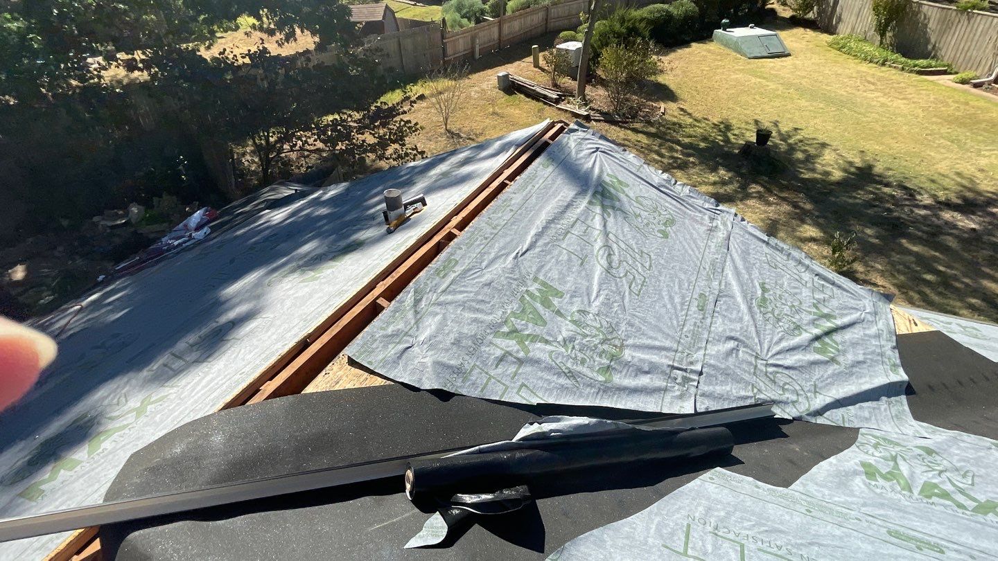 Residential Roofing Installation using GAF Natural Shadow  by A & H Roofing and Contracting
