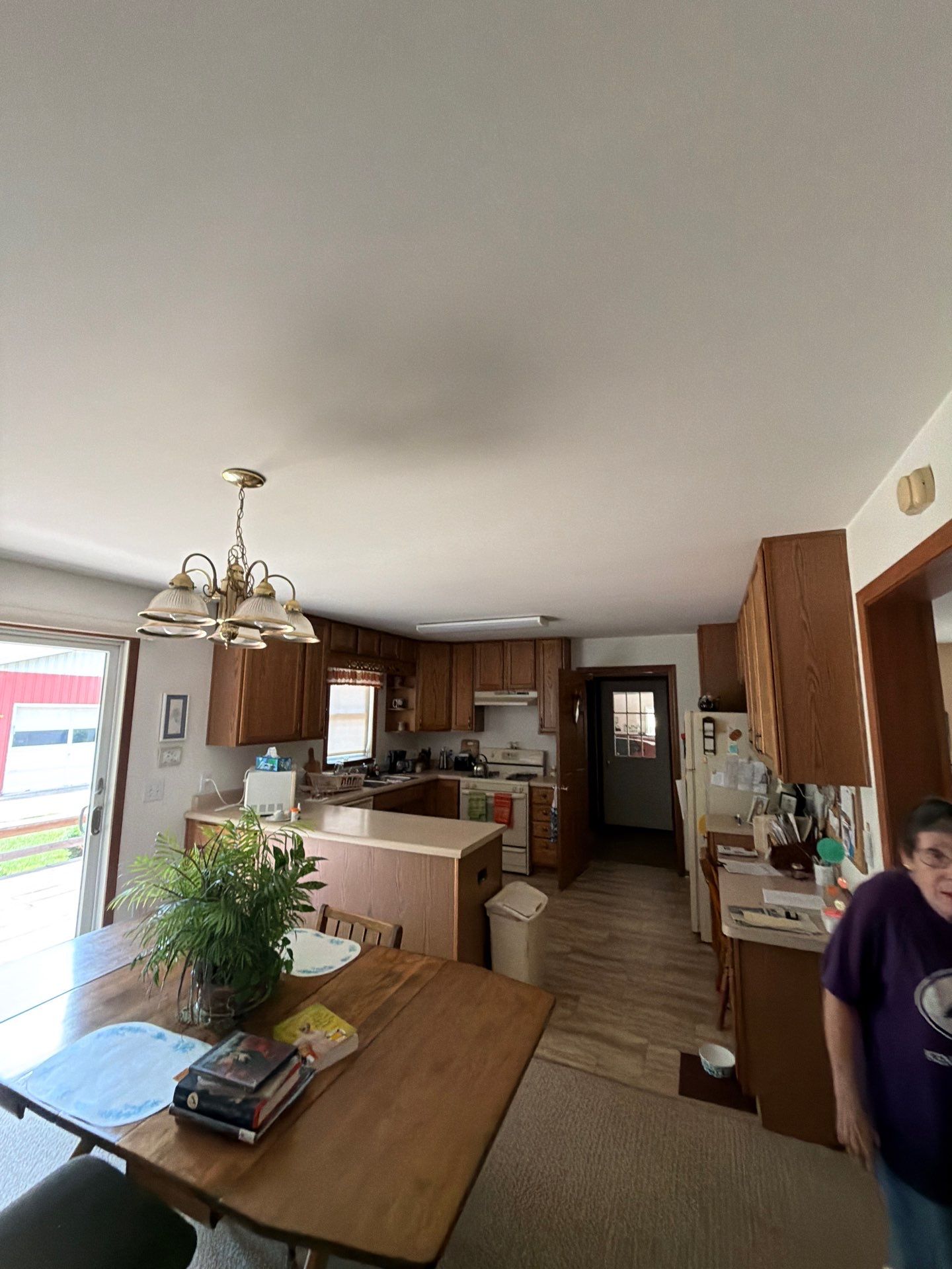 Interior Ceiling Repainting in Fremont Michigan by Gordon Painting