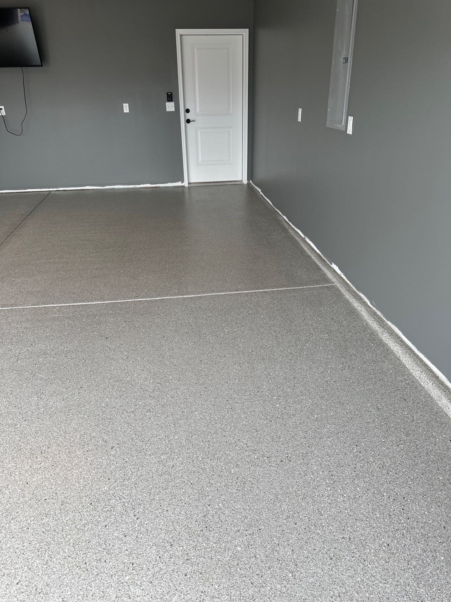 Garage Floor Coating using Quartzite by My Garage Floor Guys