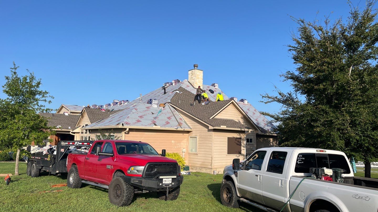 Residential Roof Replacement using GAF HDZ - Weathered Wood by Elite Roofing LLC