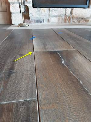 Interior water damage inspection