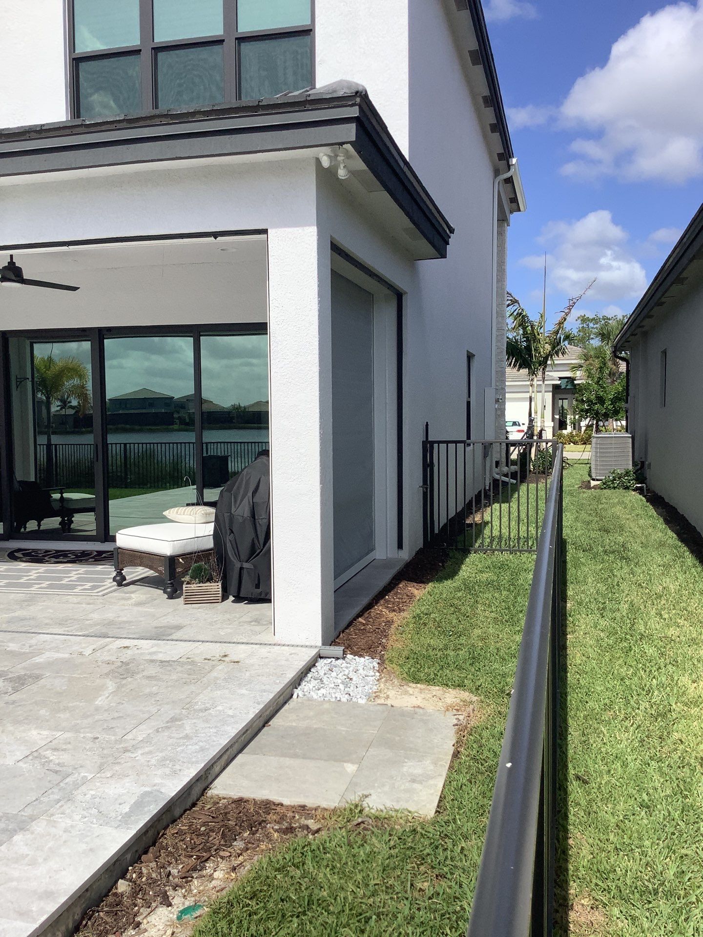Splash Guard Gutters for Estero FL Rooflines by Gutter Professors