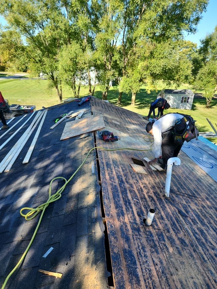Exposed Fastener Metal Roof Installation in Columbia City, Indiana by 4Ever Metal Roofing