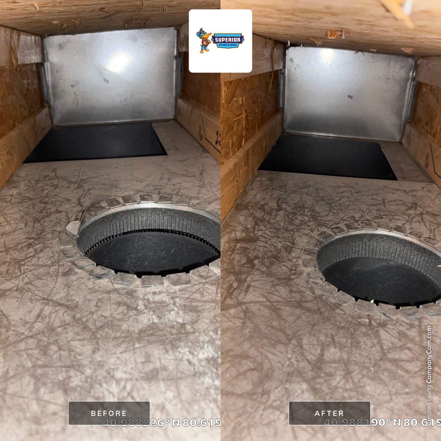Air Duct Cleaning With a Vacuum Truck in Poland, OH by Superior Air Duct Cleaning