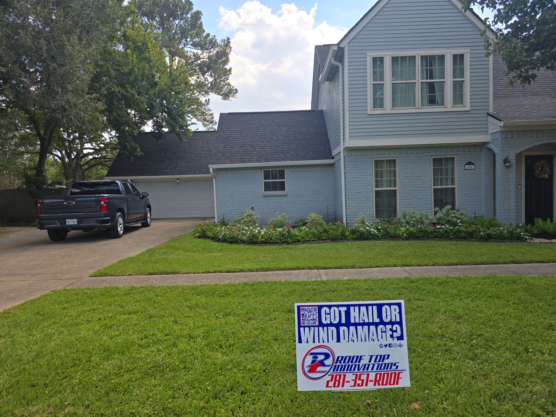 Project in Cypress, Texas by Roof Top Innovations