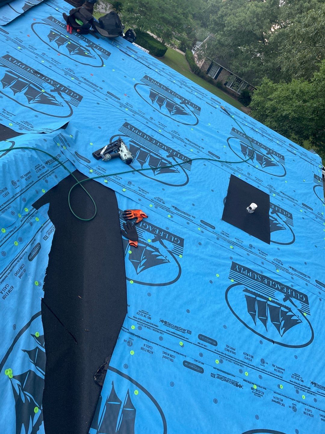 Residential Roofing Installation using Roof Replacement by American Roofing & Construction LLC