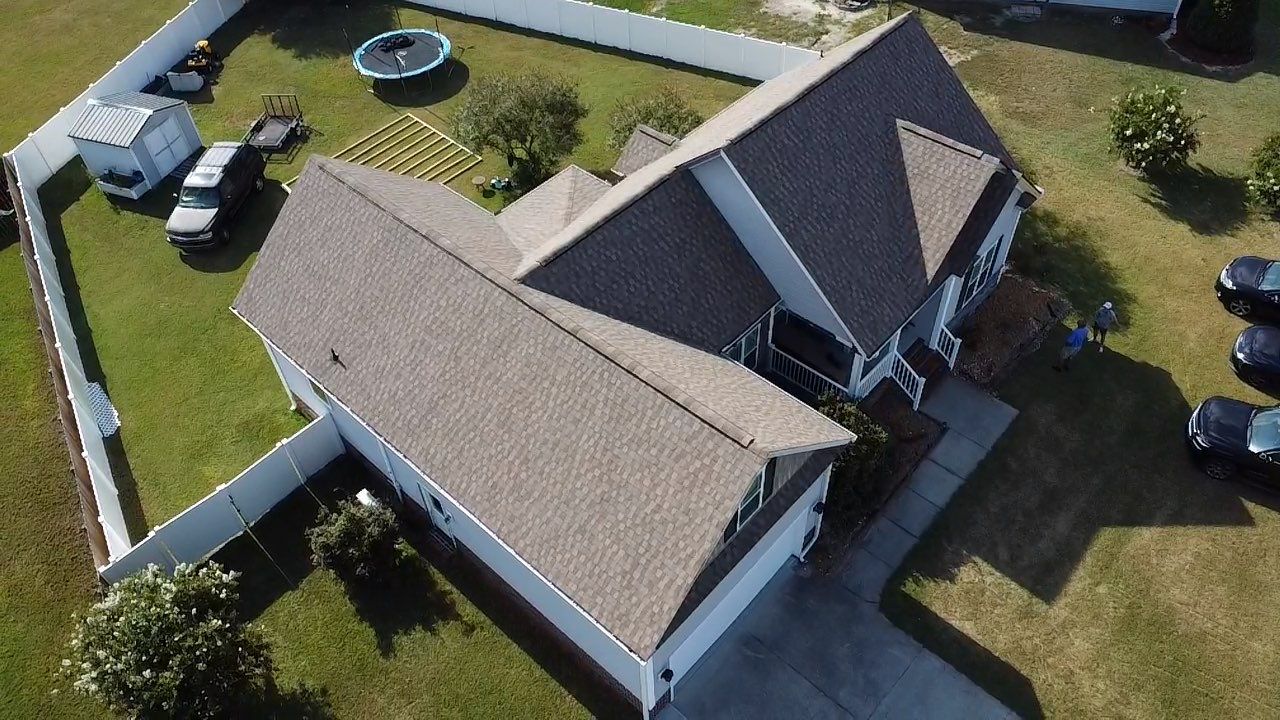 GAF HDZ Golden Harvest by Skybird Roofing