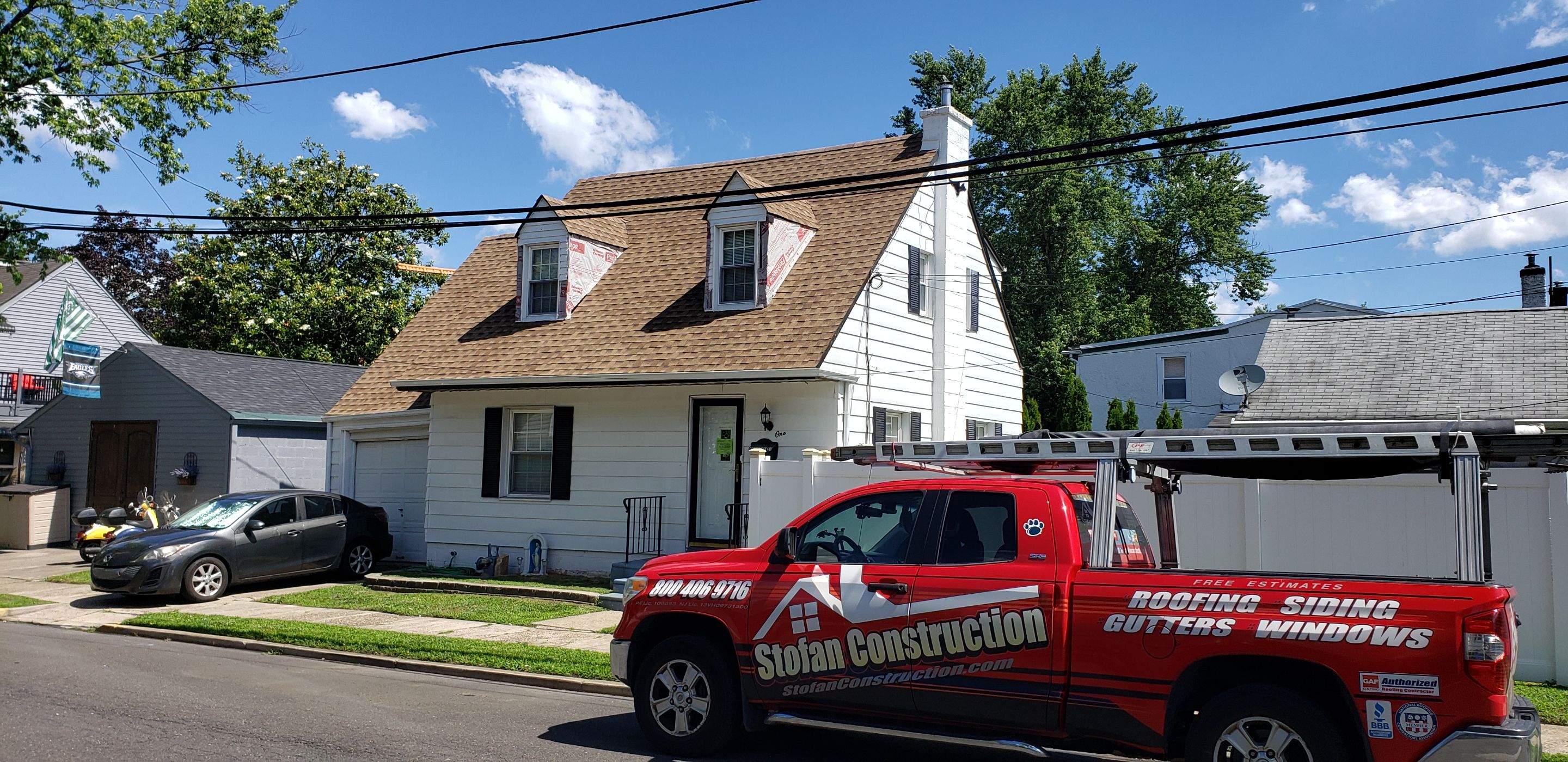 Roofing using GAF Timberline HDZ by Stofan Construction LLC