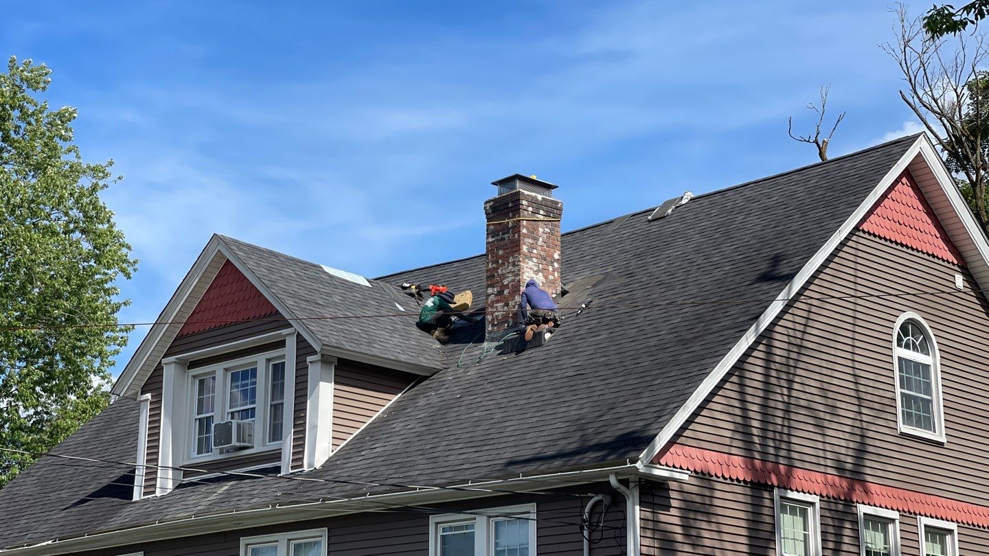 Chimney & Valley Leak Repair with New Lead Flashing and Cricket Rebuild by Sensible Home Solutions