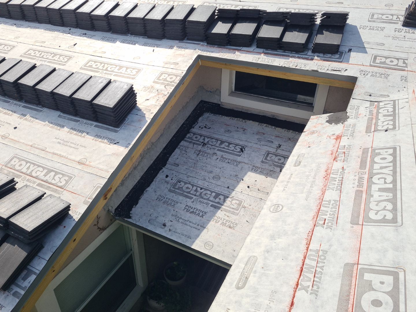 Residential Roofing Installation using Eagle Roofing Tile by BLUES BROTHERS ROOFING