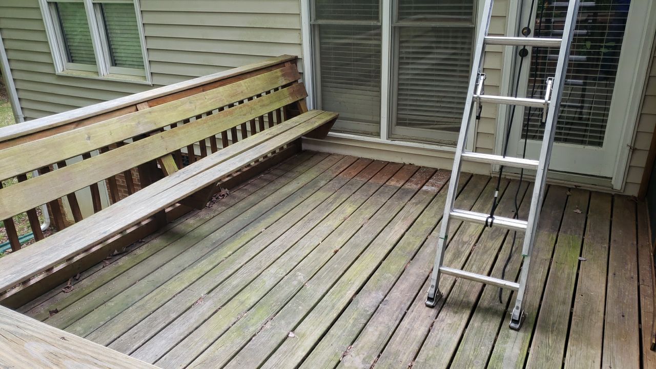 House Wash using cleaner by G&H Home Tech Pros LLC