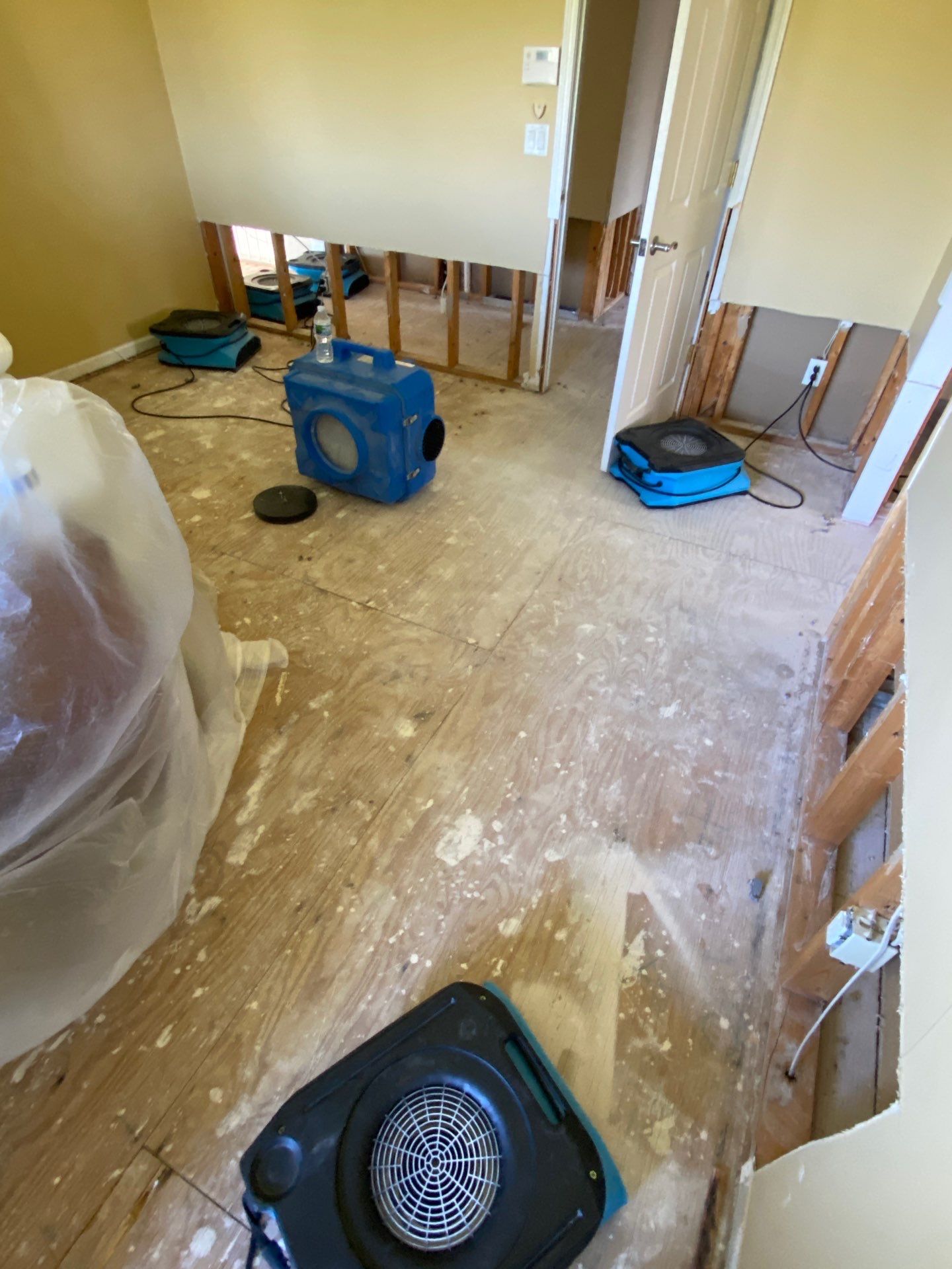 Project in Canton by EzDry Water Mitigation & Property Restoration