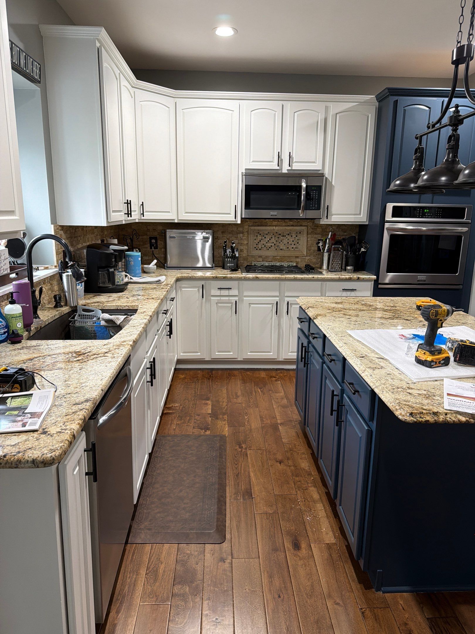 Kitchen Cabinet Refinishing by Top Shelf Painter
