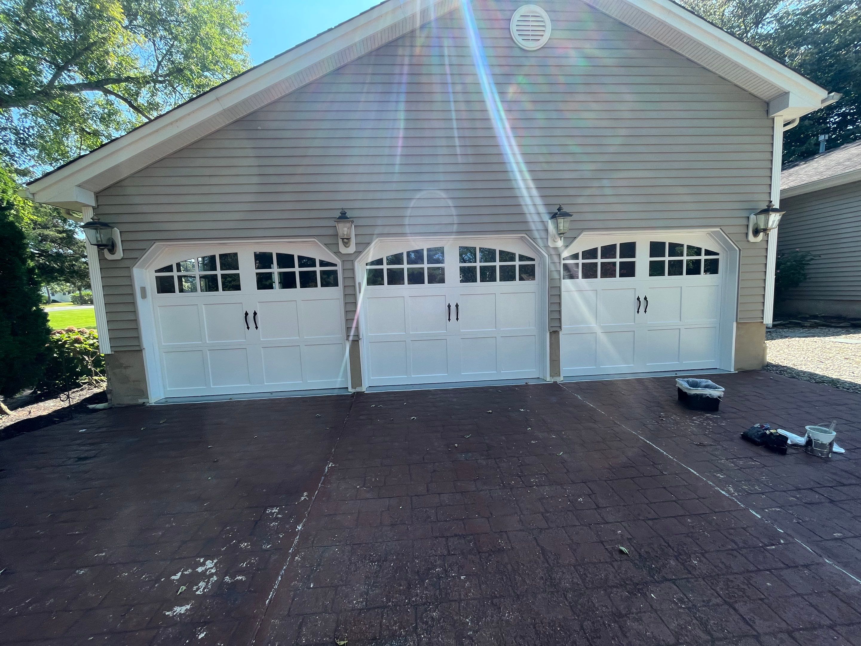 Garage Doors Restoration - Marmora by FreshCoat Works LLC