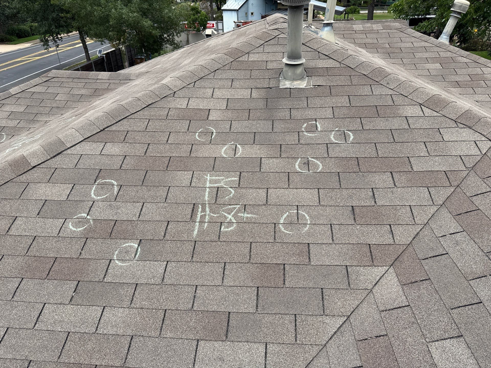 Residential Roof Replacement using GAF - HDZ - Charcoal by Action Exteriors Austin
