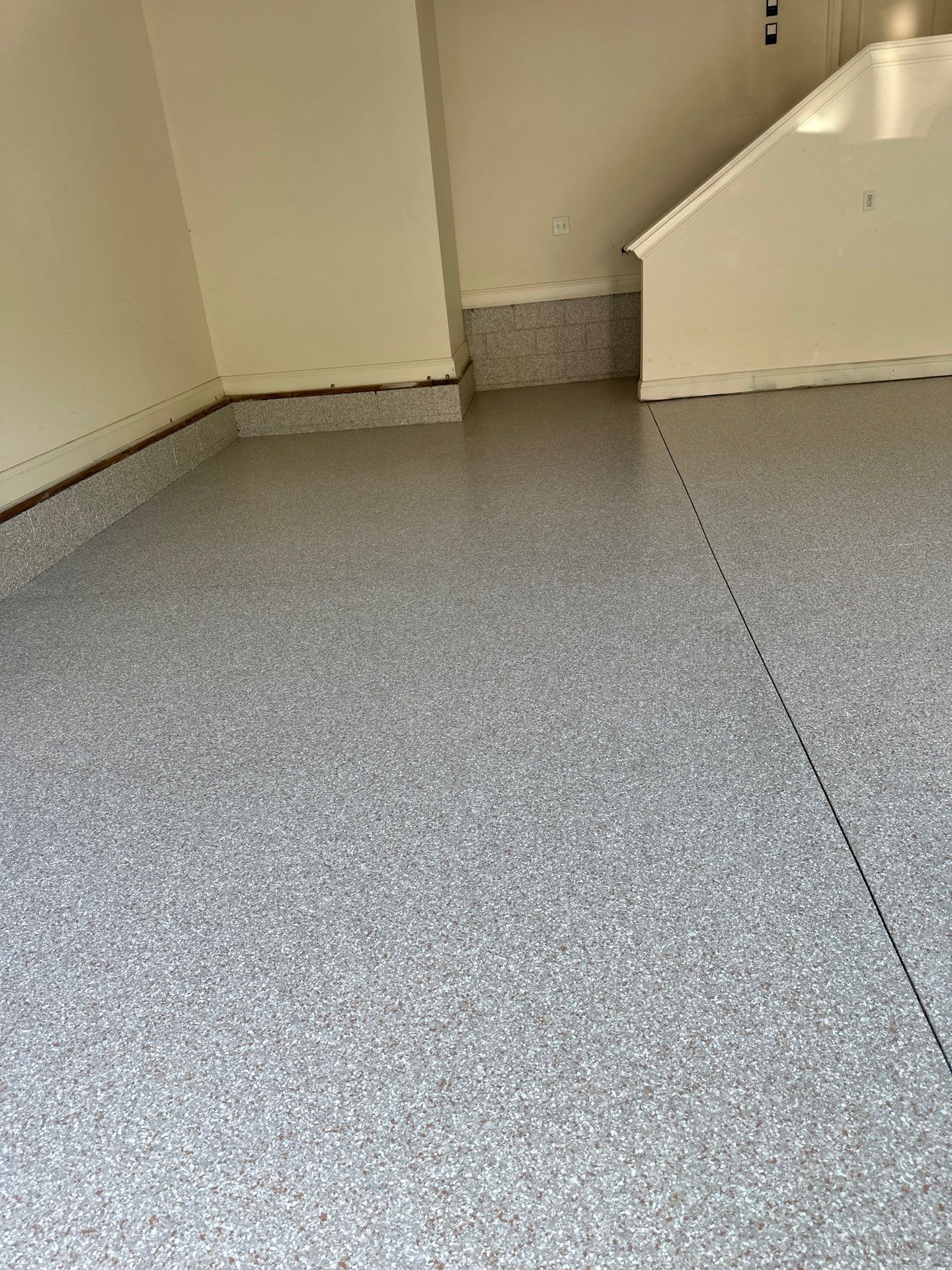 Garage Floor Coating using Palomino by My Garage Floor Guys