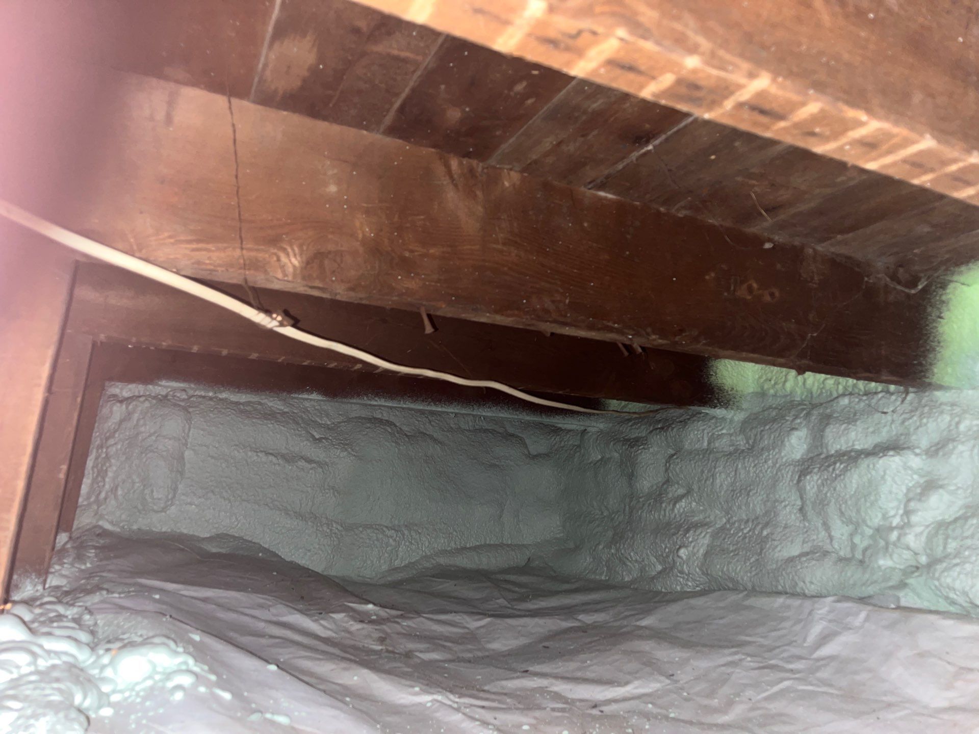Attic Insulation using Closed Cell Spray Foam by NYS Foam & Energy