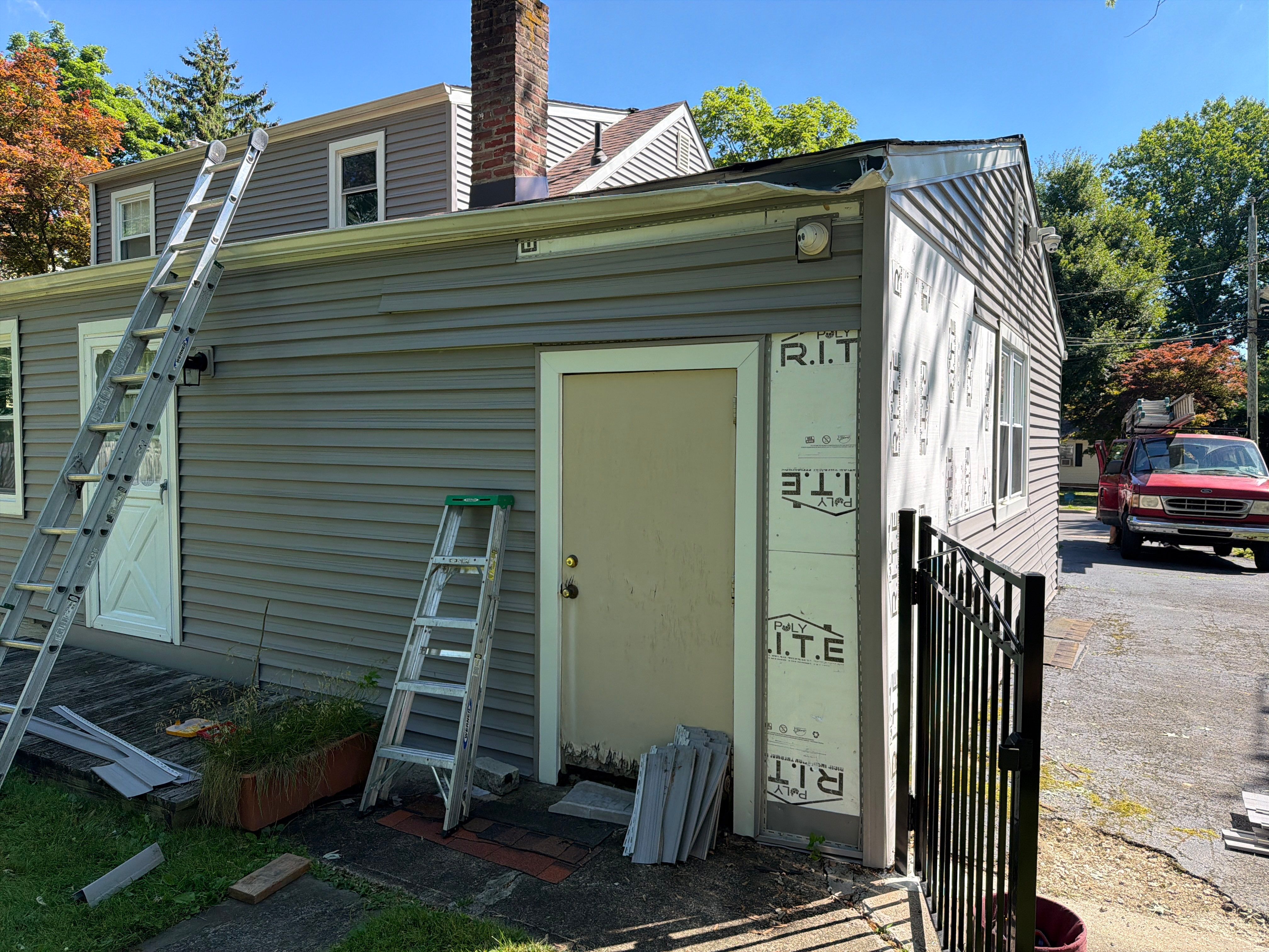 Full Exterior Vinyl Siding and Rigid Insulation in Ewing Township by Stofan Construction LLC
