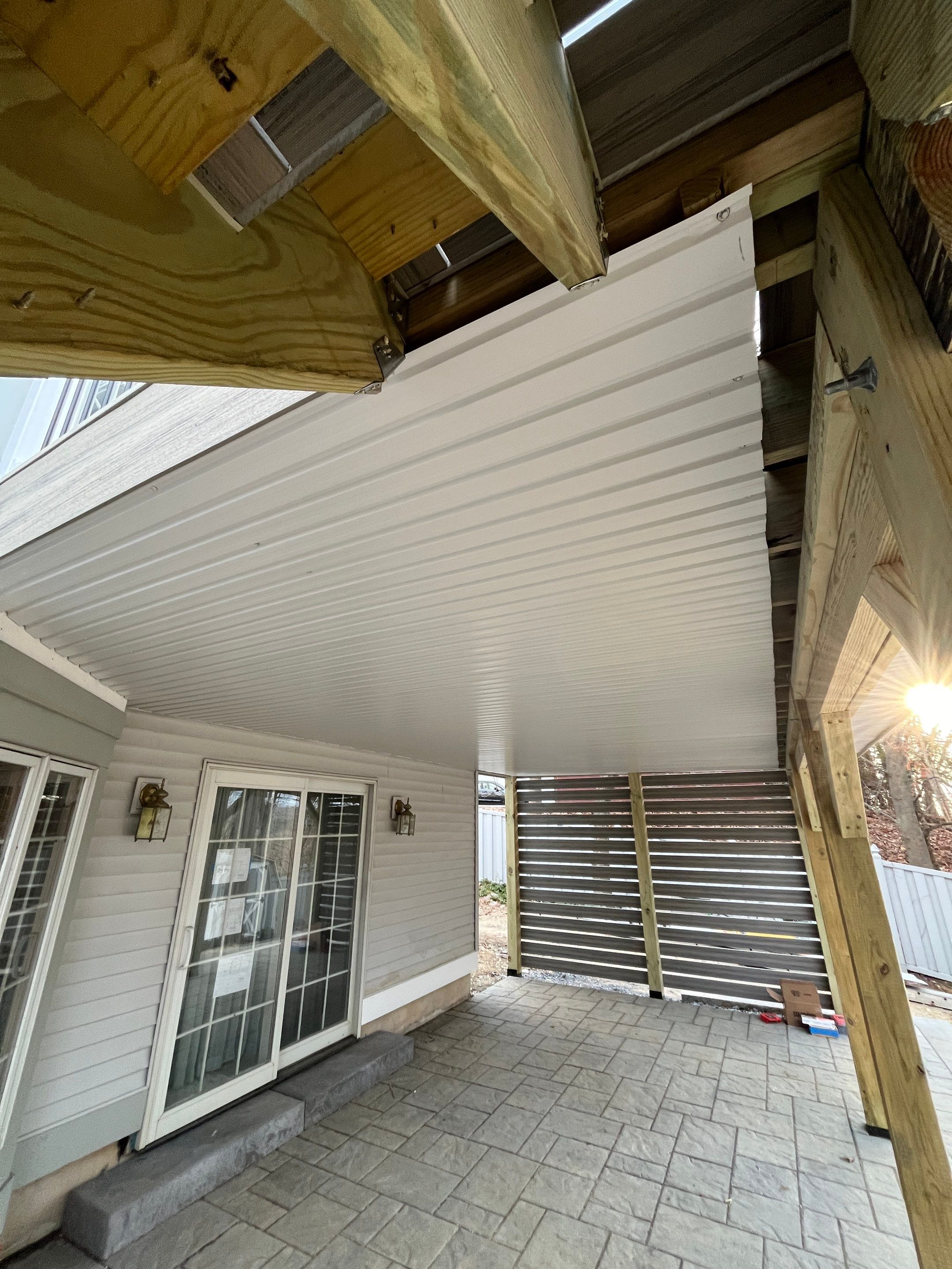 Custom deck using Deckorators by Burke Home Services