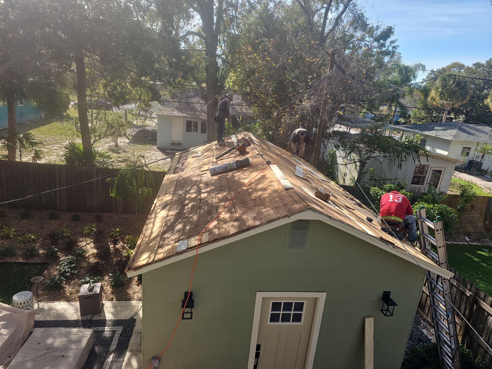 Project in St. Petersburg 33776 by Mitchell Roofing Company LLC 