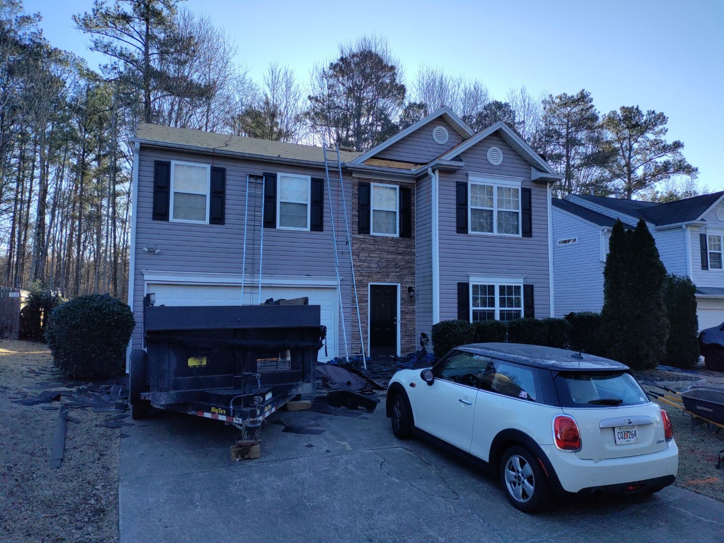 Residential Roofing Installation using Owens Corning by Inspector Roofing and Restoration