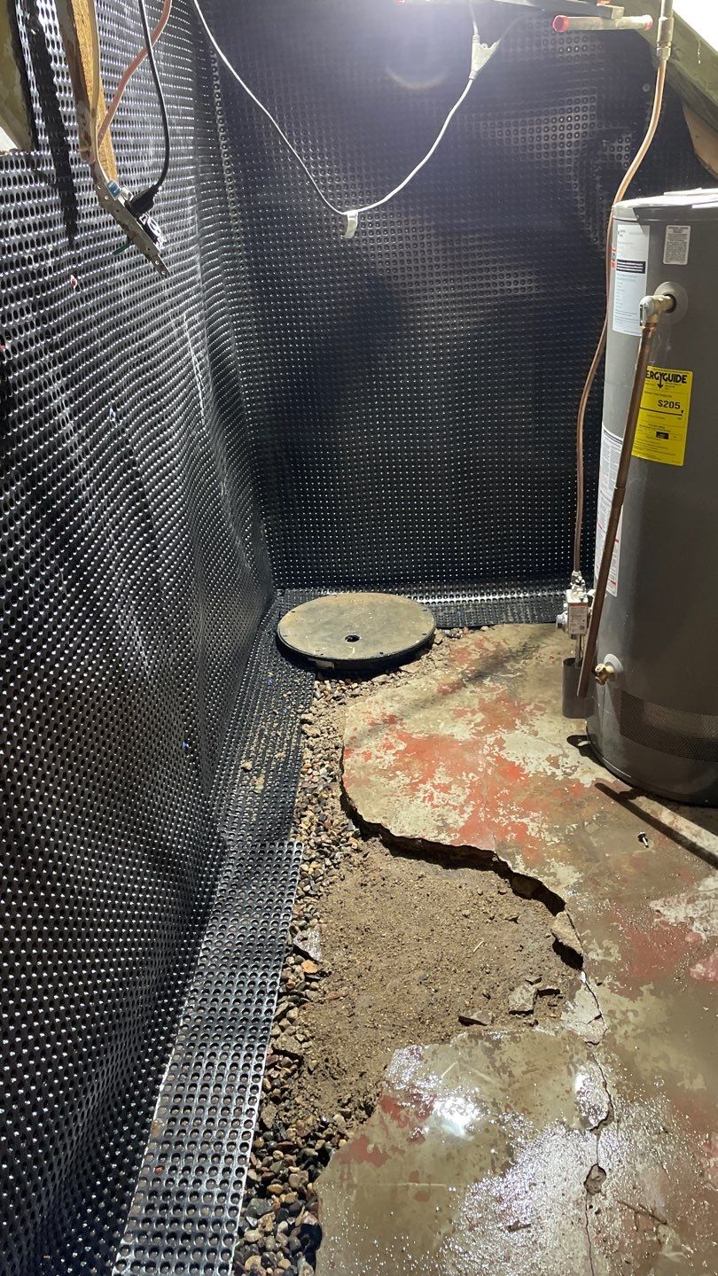 Drain Tile & Sump Pump in South MPLS by Waterproofing Northeast