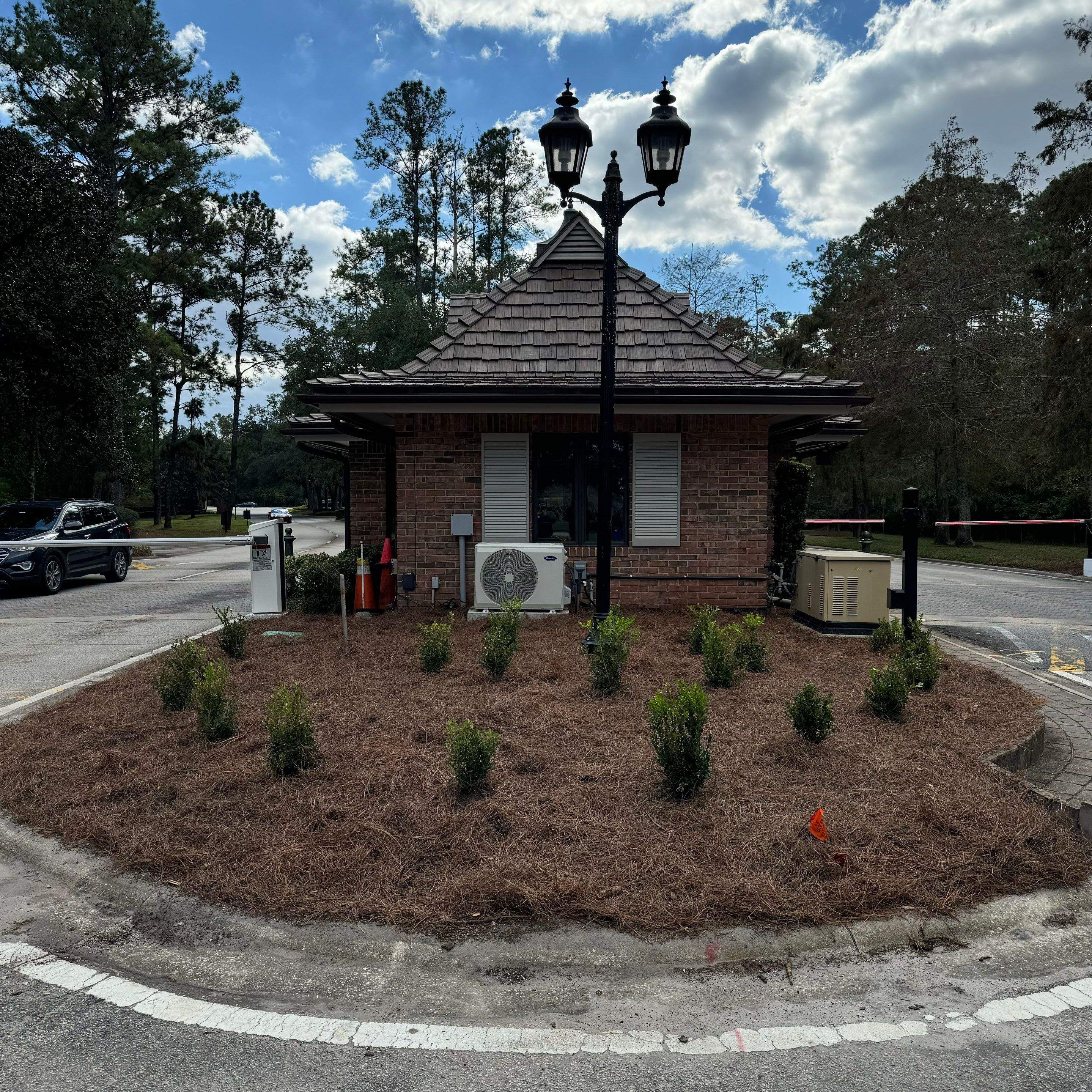 Main Gate Landscaping Project | Deerwood Community by ProGreen Services
