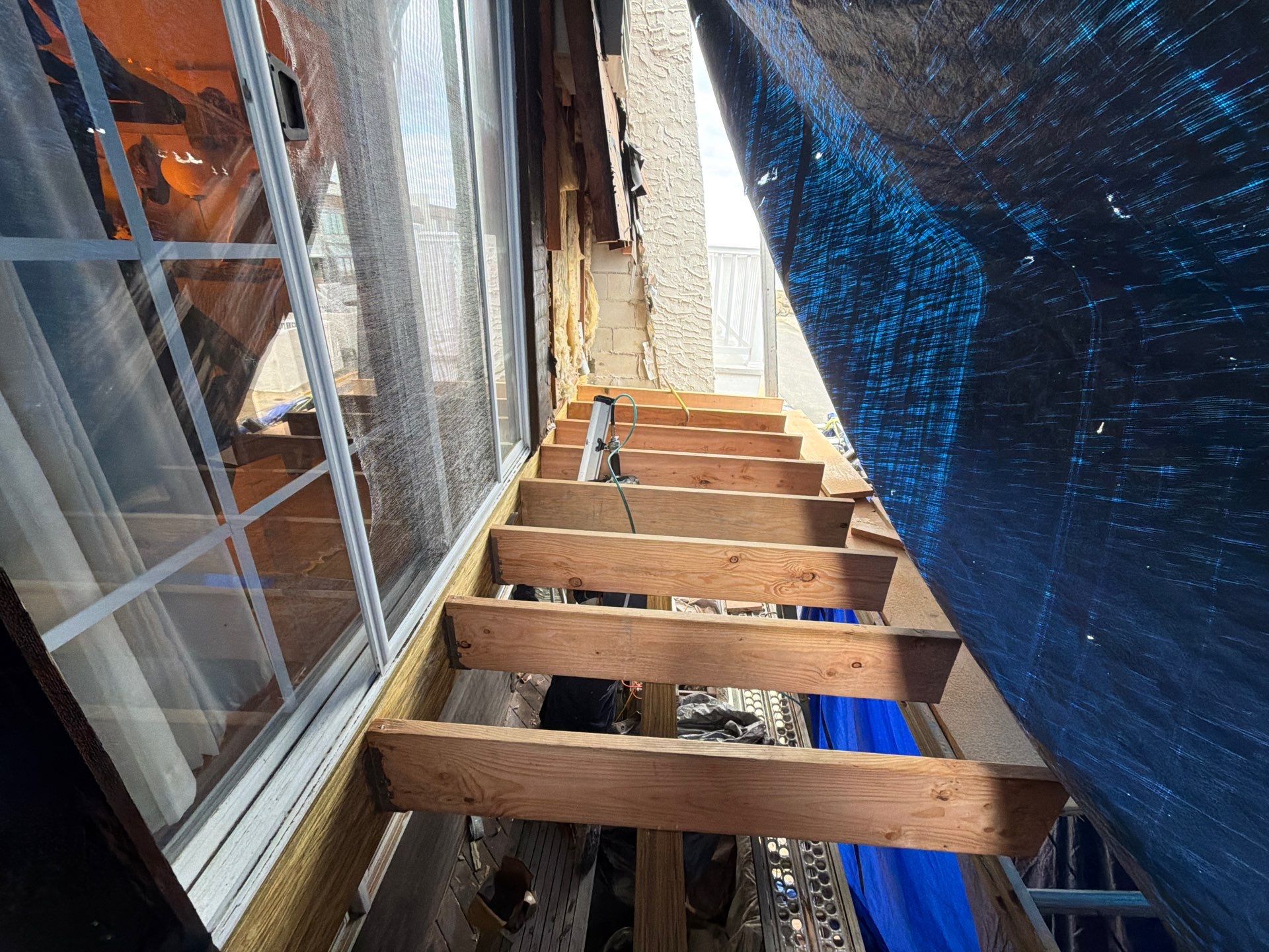 Multi-Level Balcony Reconstruction and Structural Wood Rot Repair in Sea Bright by REVIXPRO
