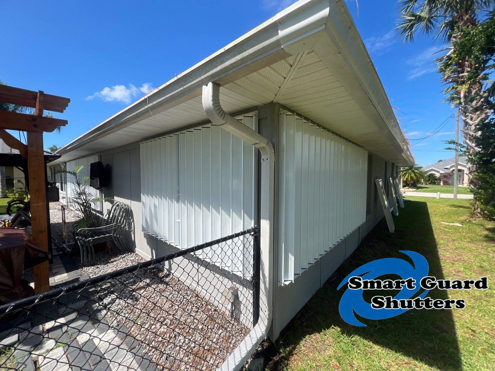 Hurricane Shutters using Accordions by Smart Guard Shutters