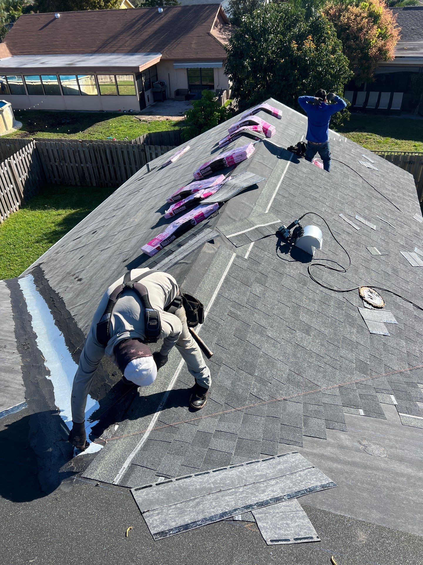 Residential Re-Roof using Owens Corning Duration Shingle  by First Due Roofing