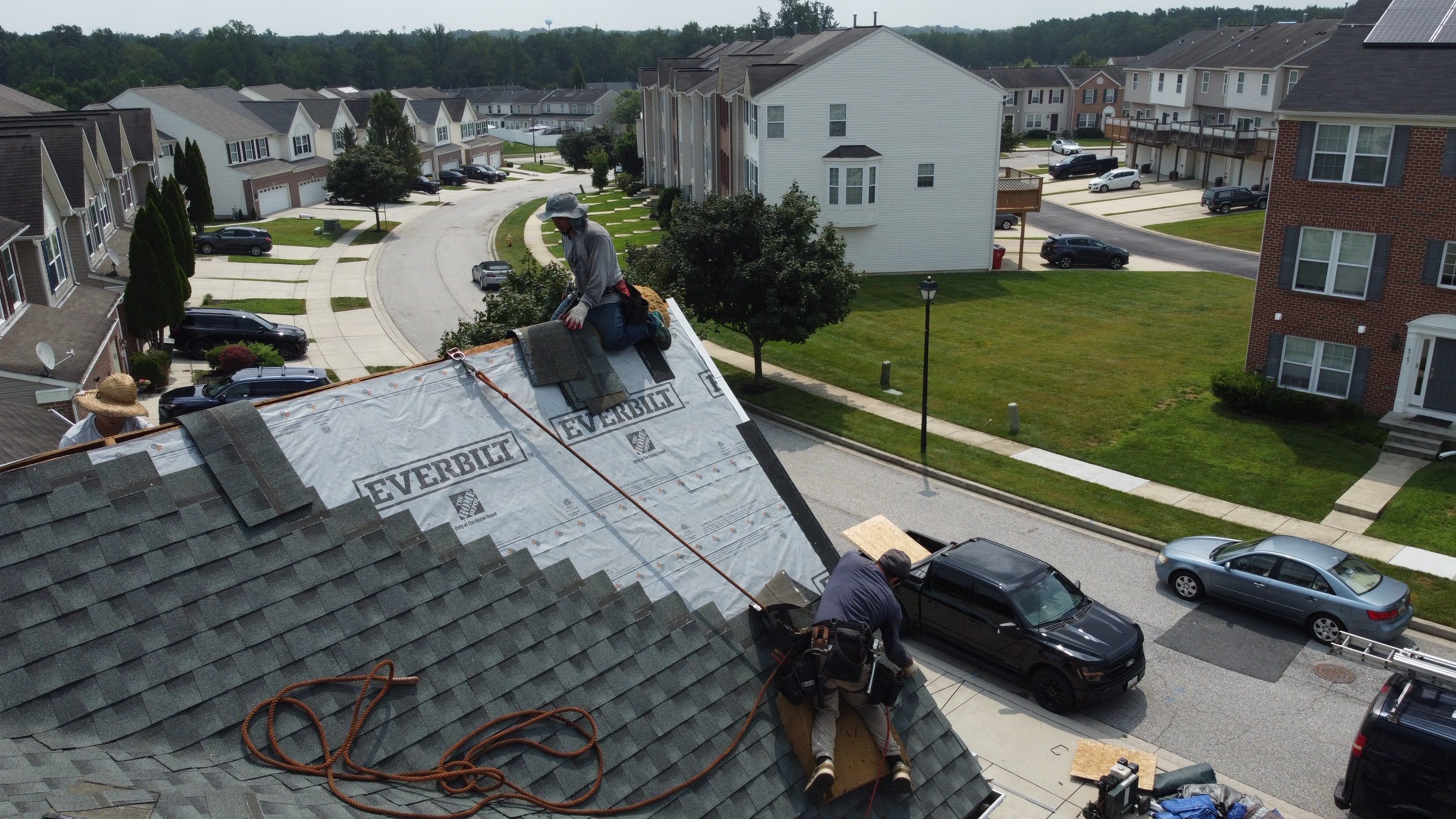 Residential Roofing Installation using GAF Timberline HDZ by Matter Construction, LLC