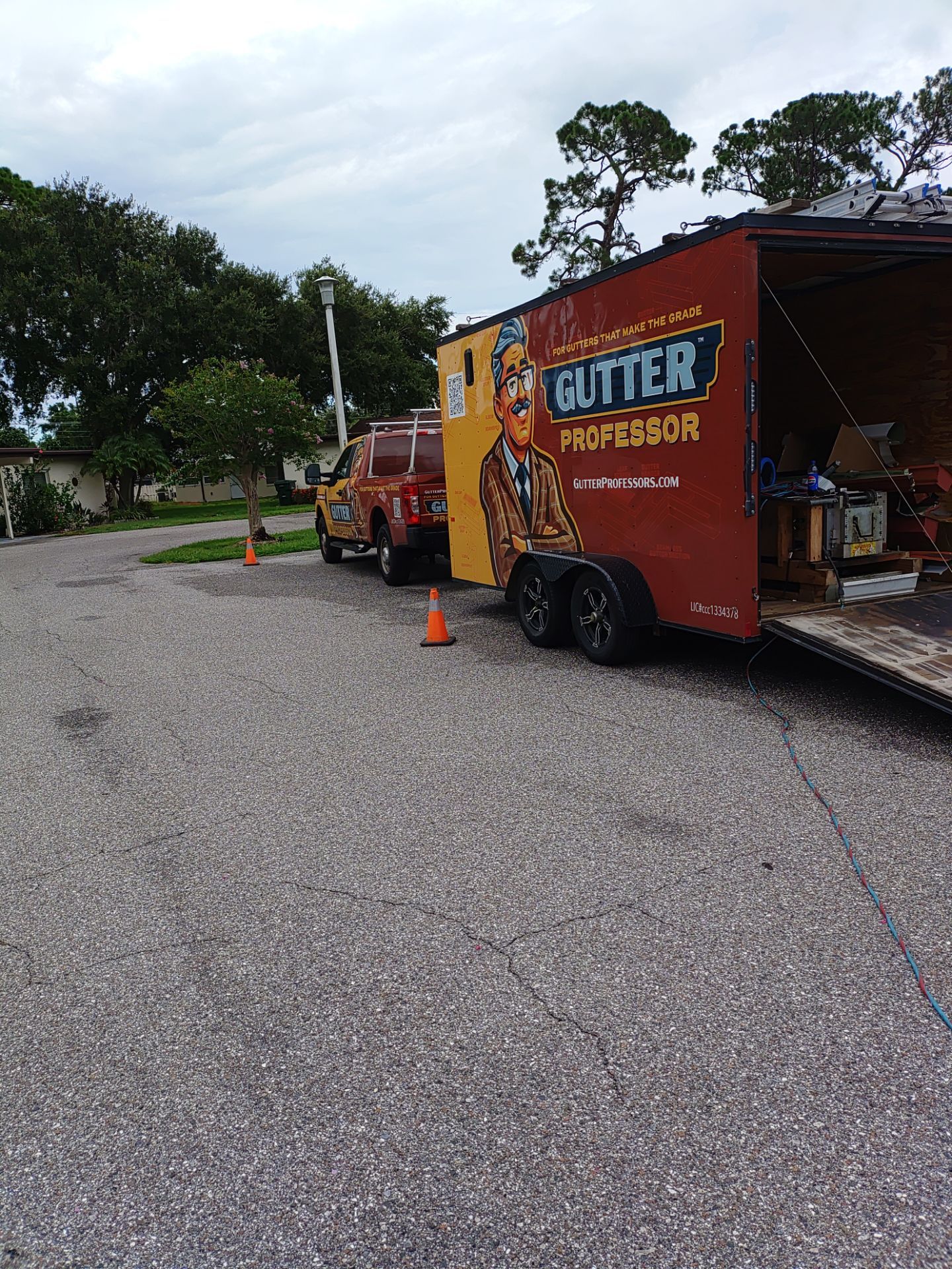 Custom Gutter System Design in Sarasota FL by Gutter Professors