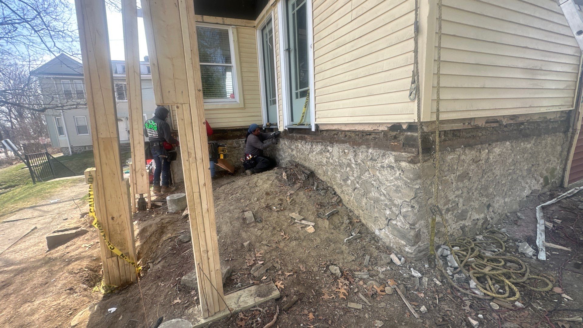 Project in Worcester by SPG home services inc