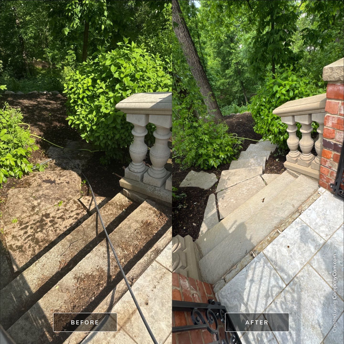 Project in Crystal Lake by Simmons Power & Soft Washing