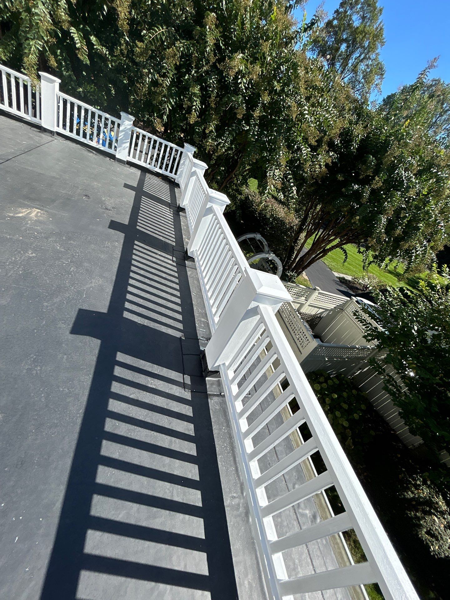 McLean - Residential Flat Roof Replacement with Carlisle Syntec EPDM by RM Banning, Inc.