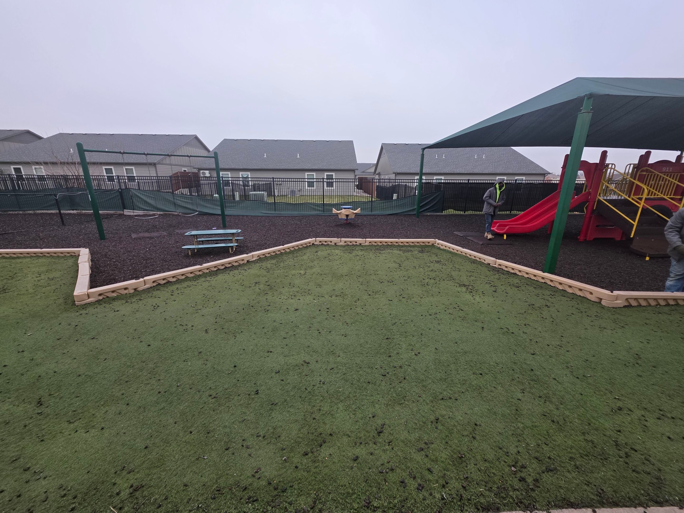 Primrose of East Wichita Daycare Playground Renovation by Southwest Greens Midwest