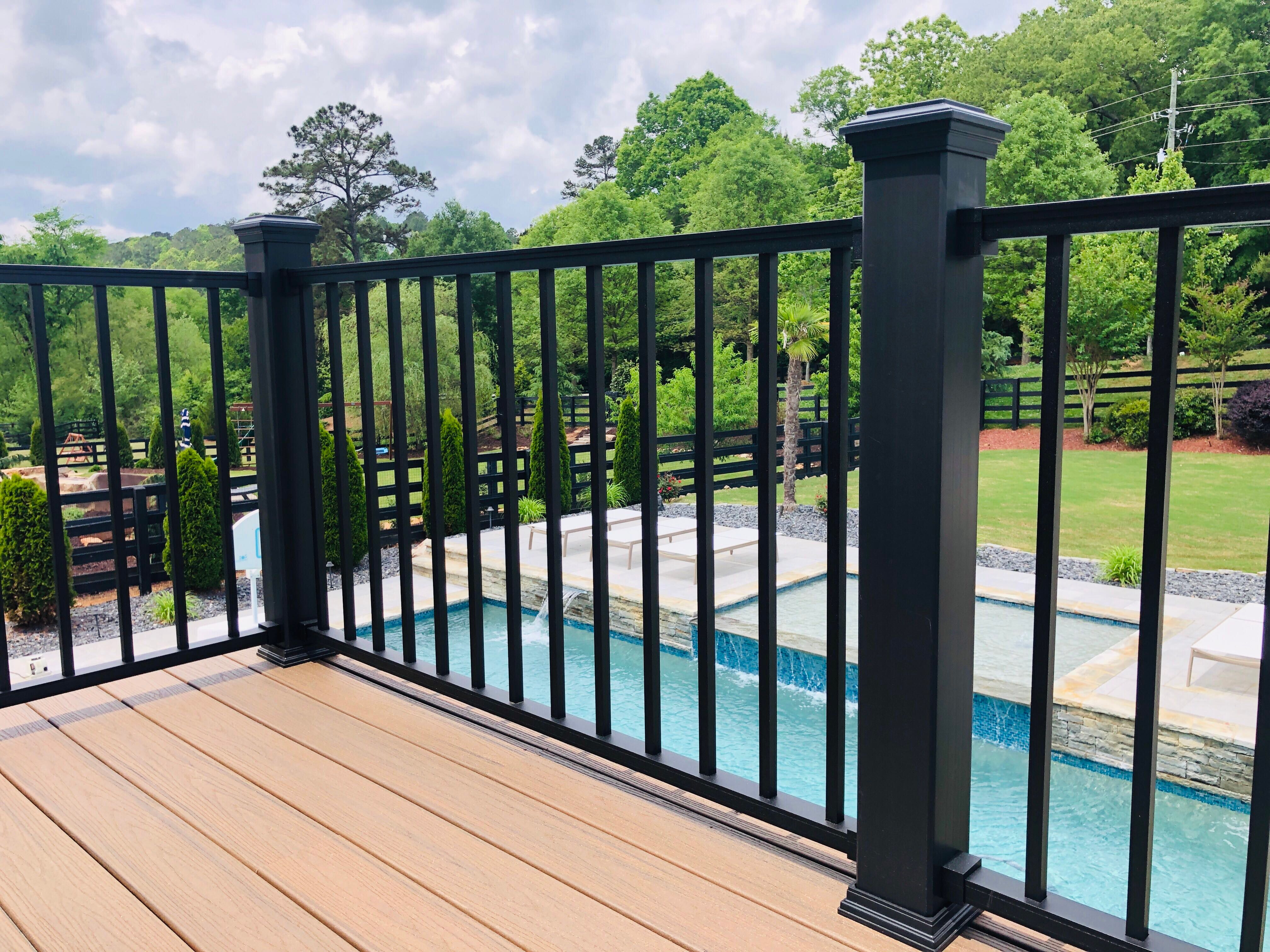 Composite Deck Installation and Railing Upgrade in Woodstock, Georgia by Swift Home Renovations