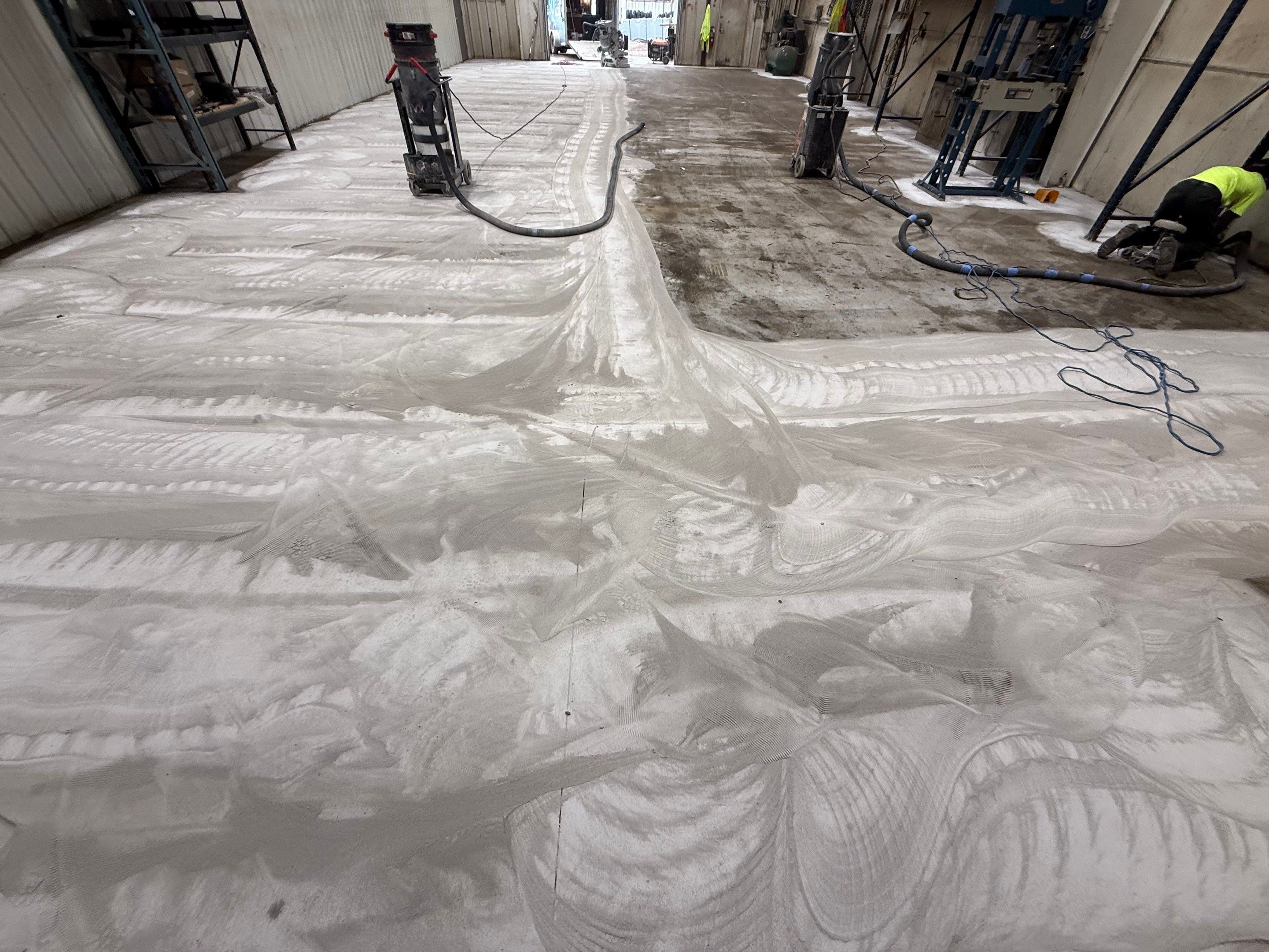 Commercial Concrete Coating and Floor Refinishing in Sioux Falls by Select Painting, Coatings & Garage Cabinets