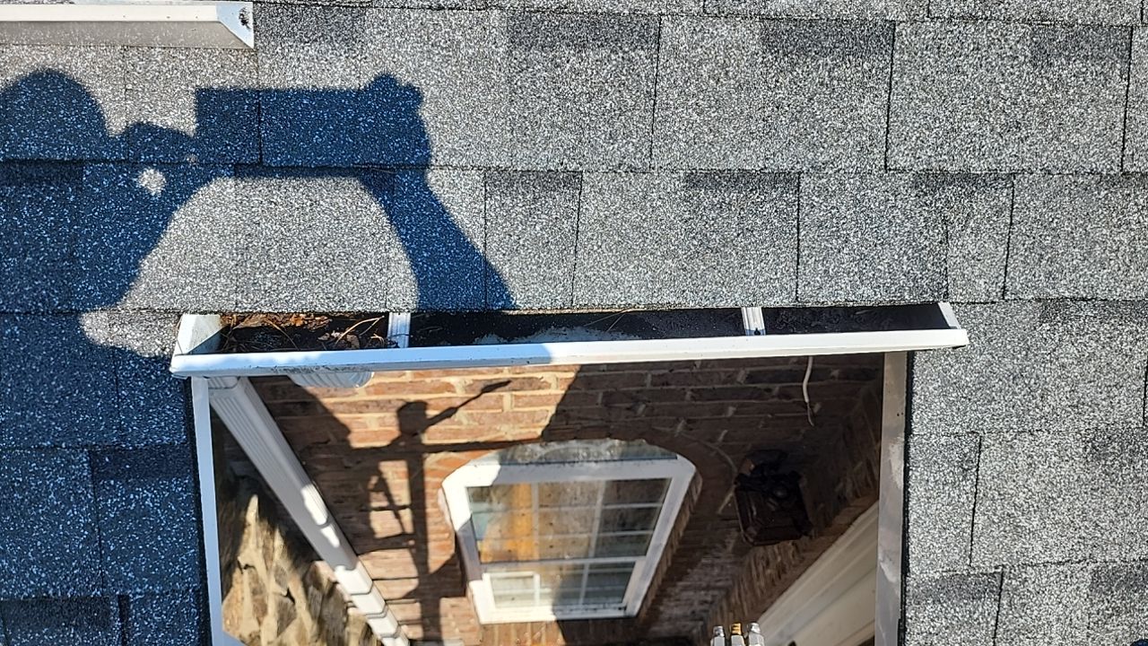 Gutter guard instalation  by Power Wash Masters LLC