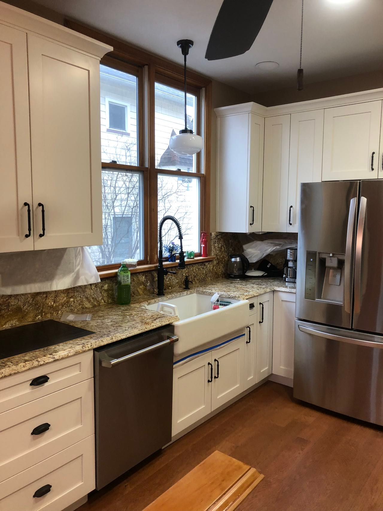 Kitchen Remodel using St. Martin Cabinetry by Custom Design Carpentry Inc
