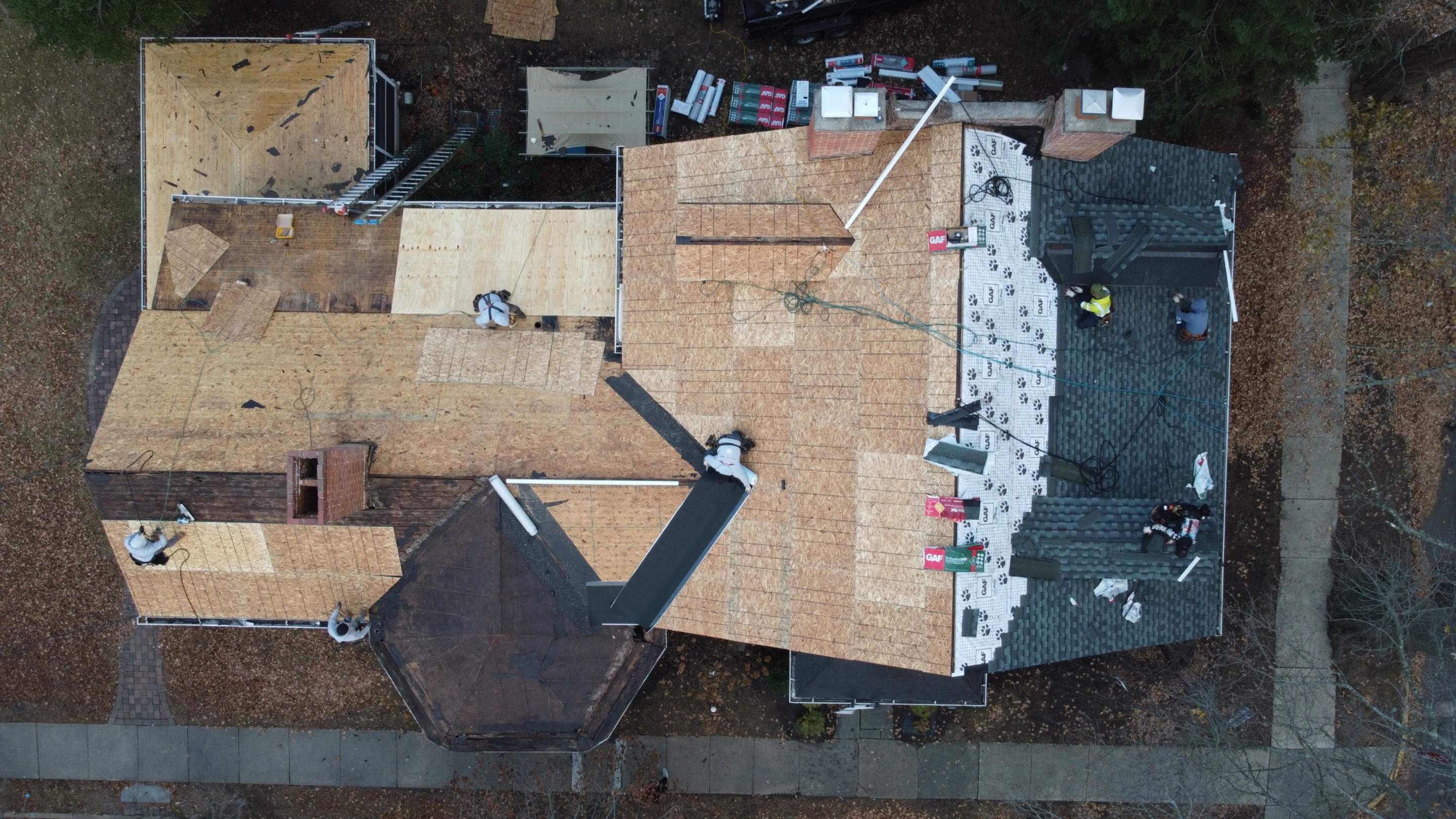 Residential Roofing Installation using GAF Timberline UHDZ by Matter Construction, LLC