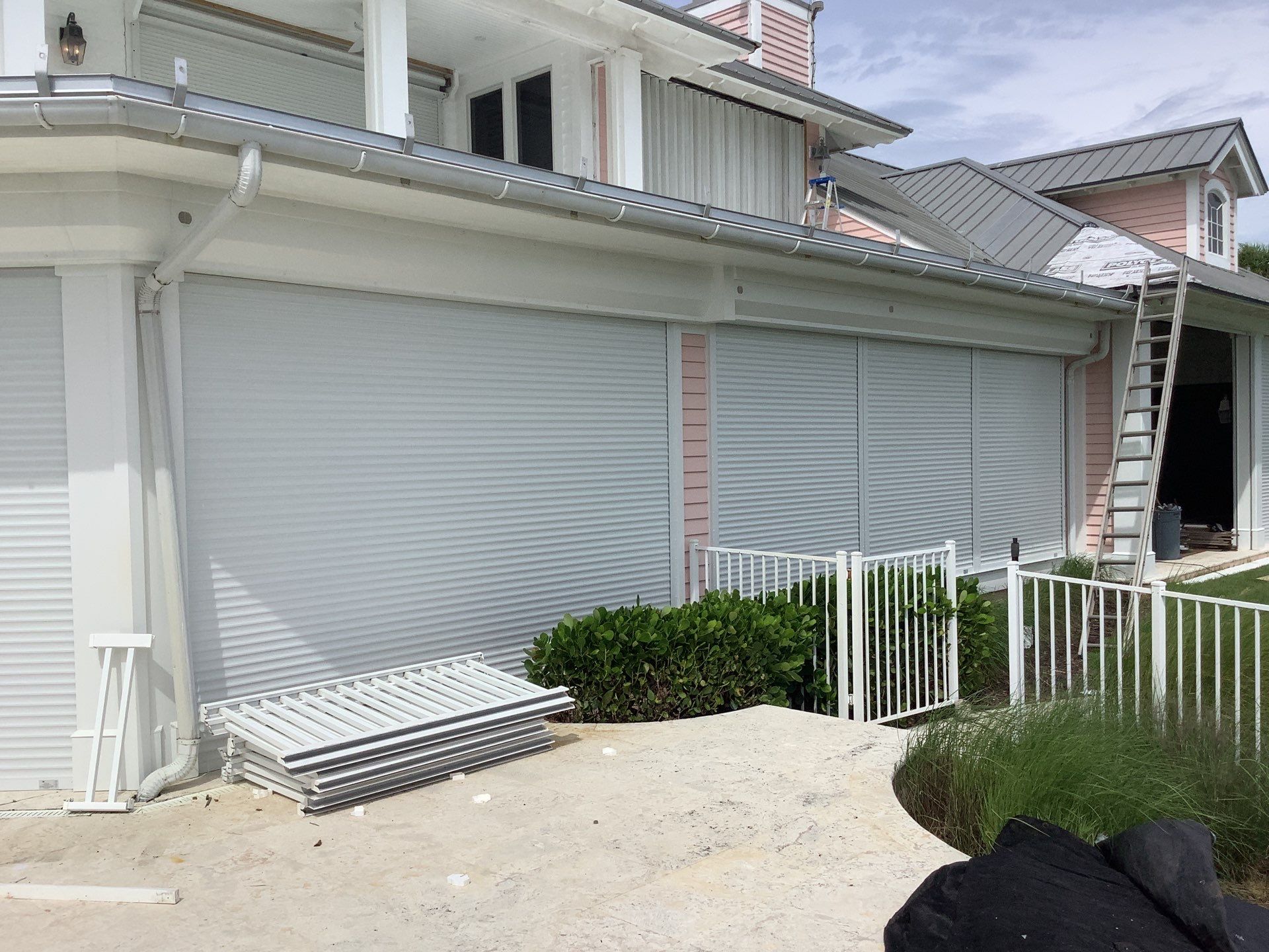 Half-Round Seamless Gutters in Boca Grande FL by Gutter Professors
