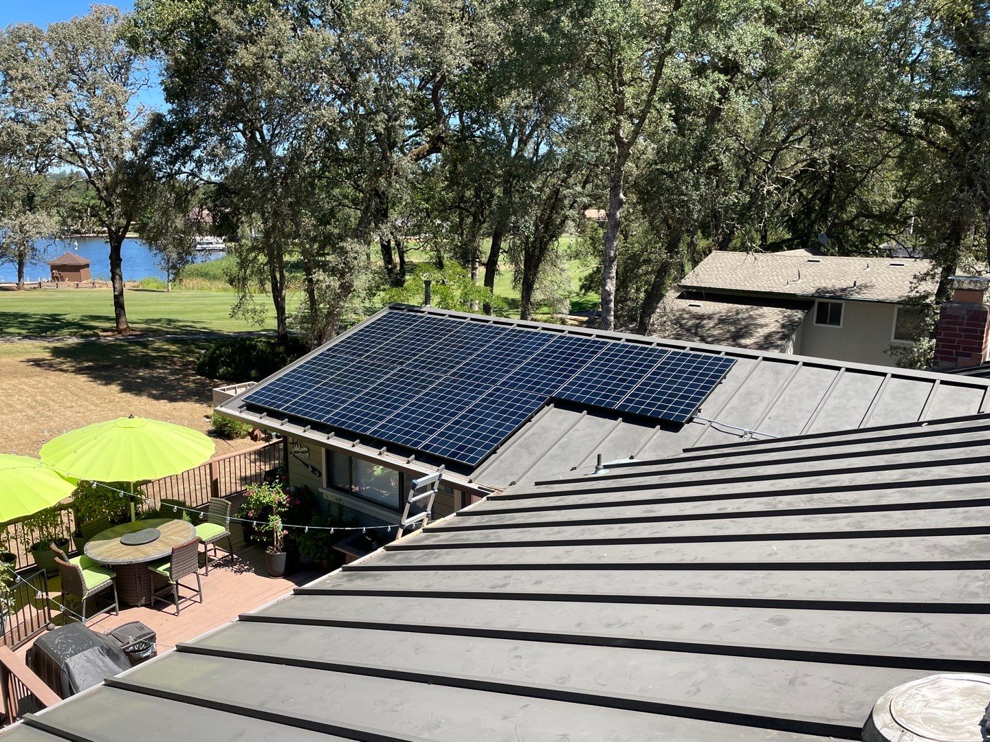 Solar Panel Installation using Solar Panels by Byers Enterprises 
