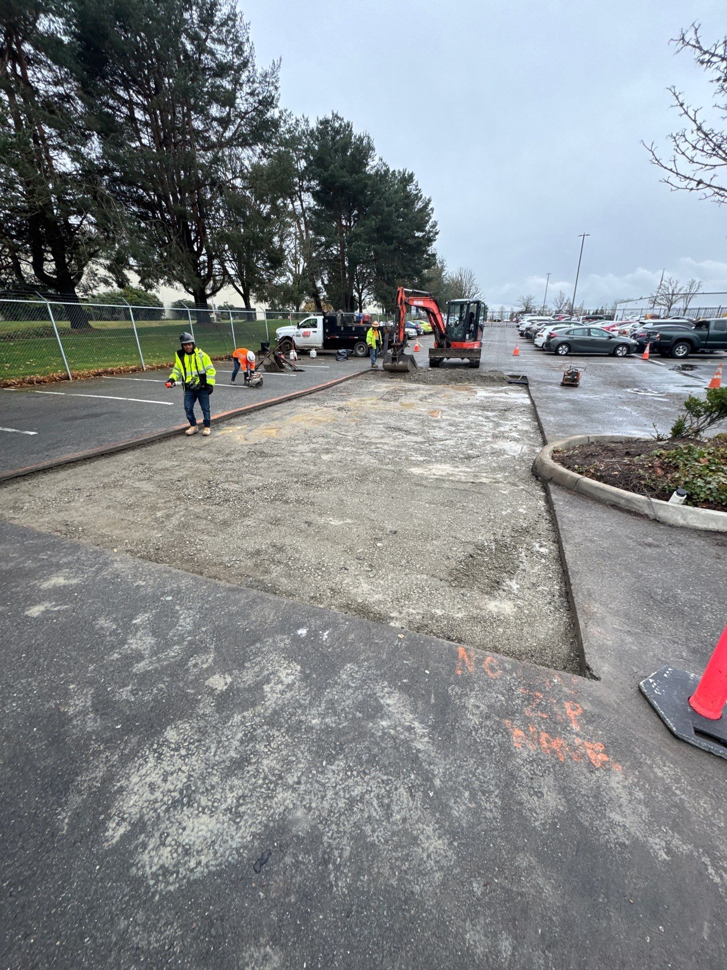 Tyler | Patch & Spot Repair and Curbing, Concrete & Asphalt Project by Jireh Asphalt & Concrete Inc 