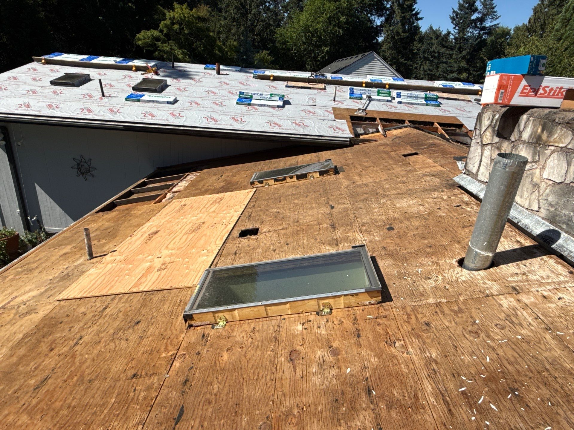 Project in Lake Oswego by Tom Leach Roofing