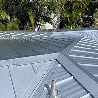 24ga 1" Nail-Strip Mill Finish by Total Roofing System The Metal Roof Experts