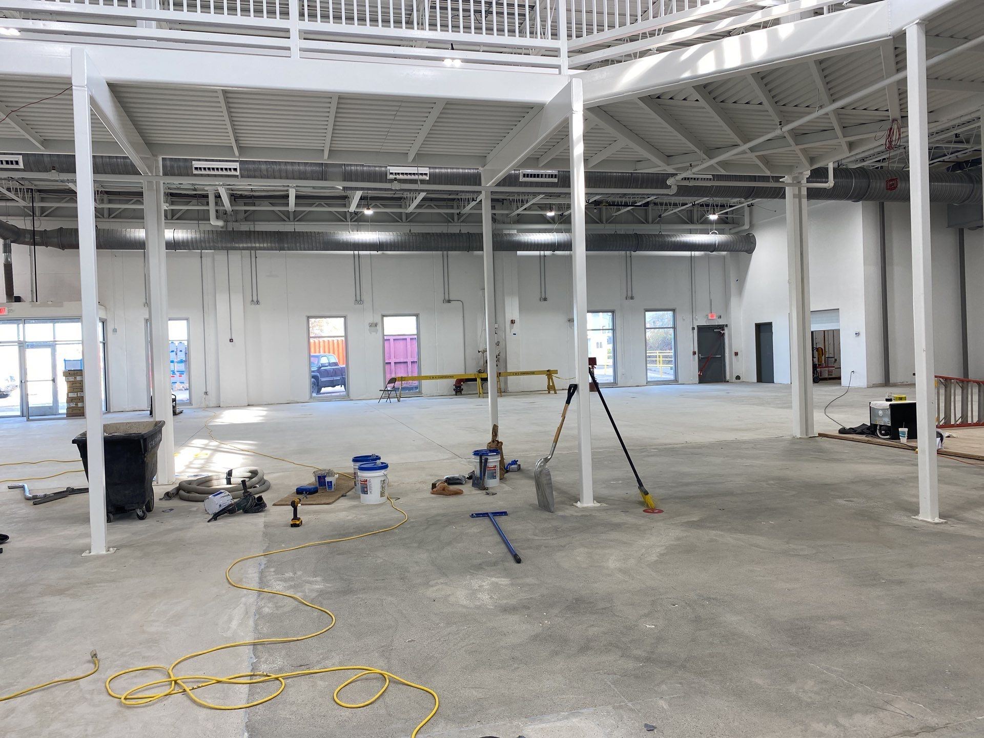 Concrete Coating at Spiece Fieldhouse by Knot Just Decks